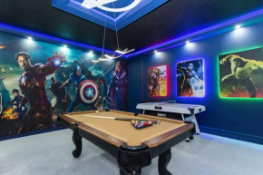 6 bedrooms pool and game room - 2 miles to Disney 7817